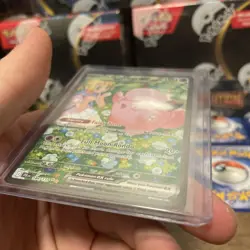 Lillie's Clefairy EX 184/159 SV09 Journey Together SIR Pokemon TCG Card NM - Image 3