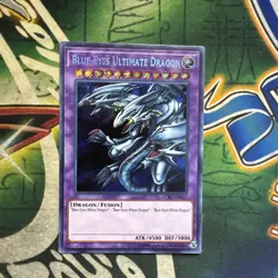 Yugioh! Blue-Eyes Ultimate Dragon LCKC-EN057 Secret Rare Unlimited NM - Image 1