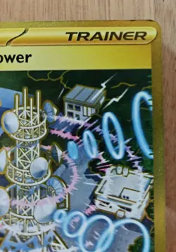 Jamming Tower 243/182 - Gold Hyper Rare Destined Rivals Pokemon TCG - NM Card - Image 3