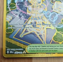Jamming Tower 243/182 - Gold Hyper Rare Destined Rivals Pokemon TCG - NM Card - Image 5