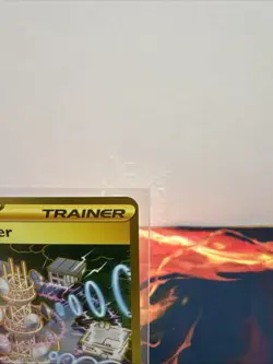 Jamming Tower Destined Rivals 243/182 Pokemon Trainer Card TCG Gold Hyper Rare - Image 3