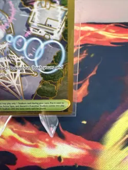 Jamming Tower Destined Rivals 243/182 Pokemon Trainer Card TCG Gold Hyper Rare - Image 4