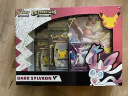 Pokemon TCG Celebrations Collection Dark Sylveon V Box New Sealed Free Shipping - Image 1