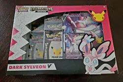 Pokemon TCG Celebrations Dark Sylveon V Collection Box FACTORY SEALED - Image 1