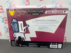 Box Damage: Pokemon TCG Celebrations Dark Sylveon V Collection Sealed - Image 4