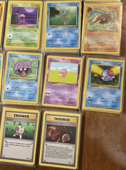 Pokemon Fossil Lot 99 Cards 35/62 In Set WOTC Mint Near Mint & Lightly Played - Image 4