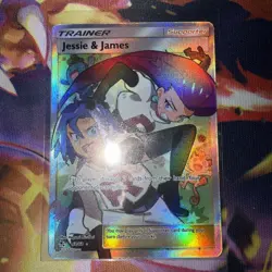 2019 Jesse And James Pokemon TCG Full Art Trainer Card 68/68 Hidden Fates NM - Image 1