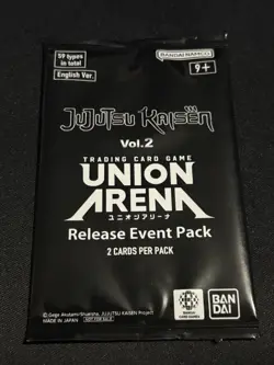 Union Arena Jujutsu Kaisen Vol. 2 Release Event Pack Sealed 2 Cards English - Image 1