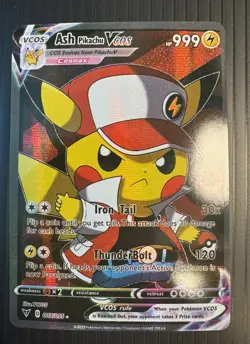 Ash Pikachu VCOS Pokemon Card - Image 1