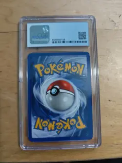 Pokemon Base Set HITMONCHAN 7/102 Holo Foil Card - CGC 7.5 - Image 2