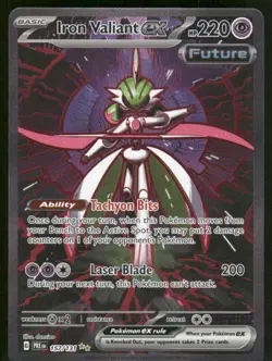 Pokemon Cards Iron Valiant ex 157/131 Prismatic Evolutions NM - Image 1
