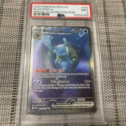 Pokemon TCG Blastoise EX Sir 200/165 Scarlet & Violet 151 PSA 9 - Image 1
