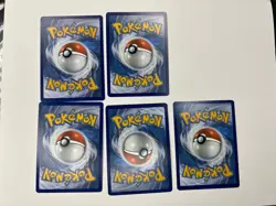 Pokemon EX Holo Lot - 5 Cards Team Rocket Cynthia Moltres Mewtwo Garchomp - Image 4