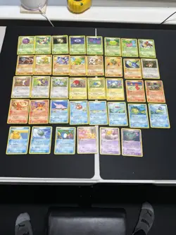 38 Vintage Pokemon Card Lot - Non Holo - From Ex Team Rocket Returns - Set - Image 1