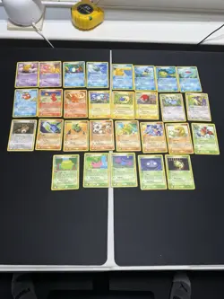 29 Vintage Pokemon Card Lot - Non Holo - From Ex Team Rocket Returns - Set - Image 1