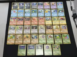 45 Vintage Pokemon Card Lot - Non Holo - From Ex Team Rocket Returns - Set - Image 1