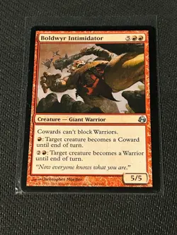Magic the Gathering Morningtide Boldwyr Intimidator - Image 1