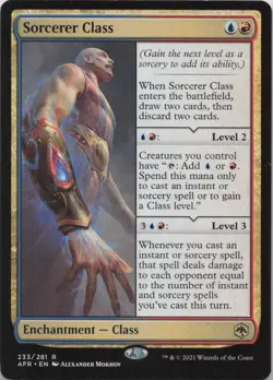 Sorcerer Class R Adventures in the Forgotten Realms 233 - LP MTG - Image 1