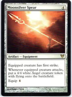 #217 Moonsilver Spear Avacyn Restored Rare - Image 1