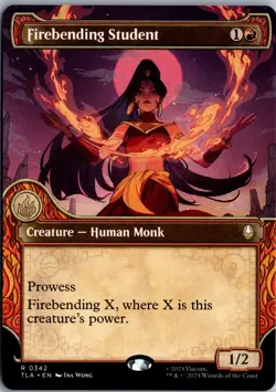Firebending Student (Showcase) R Avatar: The Last Airbender 342 NM Magic - Image 1