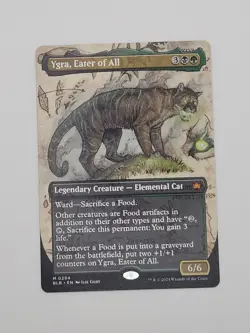 Ygra, Eater of All (Borderless) Bloomburrow Regular - Image 1