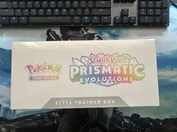 Pokemon Prismatic Evolutions ETB Elite Trainer Box Brand New Factory Sealed - Image 5