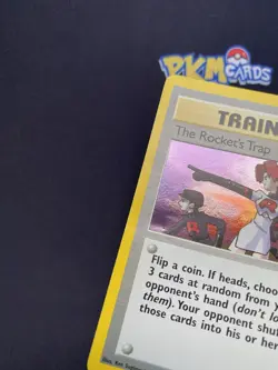Pokemon TCG The Rocket's Trap Gym Heroes 19/132 Holo Rare MP. - Image 2