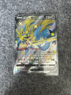 Pokemon TCG Zacian V (Shiny) Sword & Shield SWSH292 Holo Promo Promo - Image 1