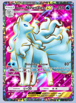 NEW** Alolan Ninetales EX Fantastical Parade Pokemon TCG Pocket 2 ⭐⭐ (English) - Image 1