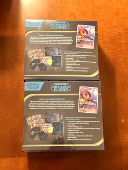 LOT OF 2 Pokemon Phantasmal Flames ETB Elite Trainer Box NEW SEALED - Image 2