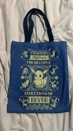 Pokemon X Natural History Museum Eevee Tote Bag - Image 1