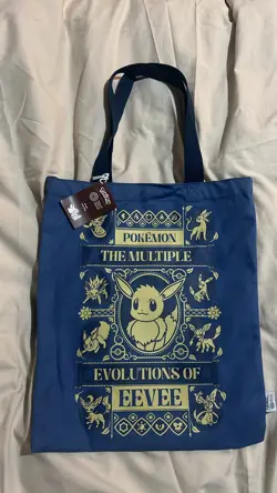 Pokemon X Natural History Museum Eevee Tote Bag - Image 2