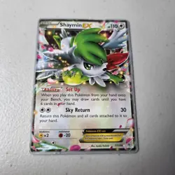 The Pokemon Company Shaymin EX 77/108 Full Art Ultra Rare Holo 110HP World Champ - Image 1