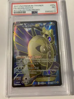 PSA 7 aegislash ex full art xy collection promo Pokemon - Image 1