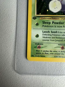 Jumpluff Holo Rare 1st Edition 7/111 Neo Genesis WOTC Vintage Pokemon MINT - Image 3