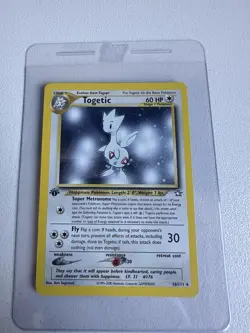 Togetic Holo Rare 1st Edition 16/111 Neo Genesis WOTC Vintage Pokemon MINT - Image 1