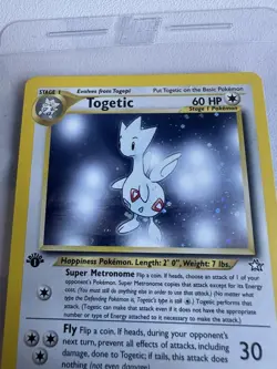 Togetic Holo Rare 1st Edition 16/111 Neo Genesis WOTC Vintage Pokemon MINT - Image 2