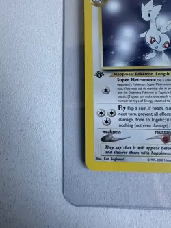 Togetic Holo Rare 1st Edition 16/111 Neo Genesis WOTC Vintage Pokemon MINT - Image 3