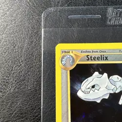 Steelix Holo Rare 1st Edition Neo Genesis 15/111 WOTC Vintage Pokemon - Image 3
