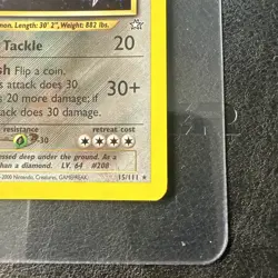 Steelix Holo Rare 1st Edition Neo Genesis 15/111 WOTC Vintage Pokemon - Image 5