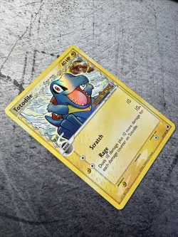 Pokemon Totodile (Delta Species) 67/101 Dragon Frontiers Stamped Reverse Holo NM - Image 3
