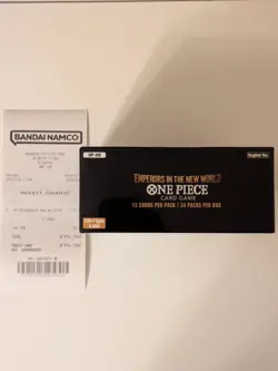 One Piece OP-09 English Booster Box - Officially Unsealed by Bandai - UK - Image 2