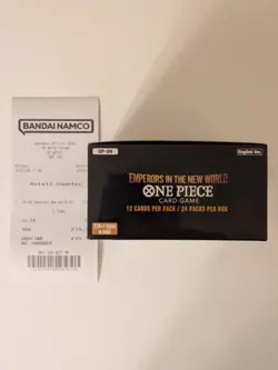 One Piece OP-09 English Booster Box - Officially Unsealed by Bandai - UK - Image 3