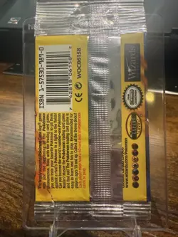 EMPTY 1999 Pokemon Long Stem Base Set Booster Pack Charizard Art WOTC - NO CARDS - Image 2