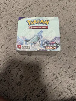 Pokemon TCG Sword Shield Chilling Reign Booster Box Factory Sealed - Image 1