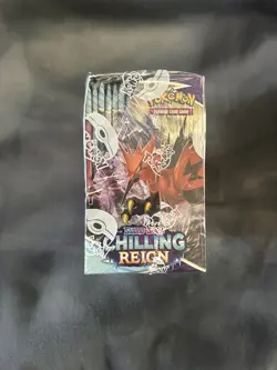 Pokemon TCG Sword Shield Chilling Reign Booster Box Factory Sealed - Image 3