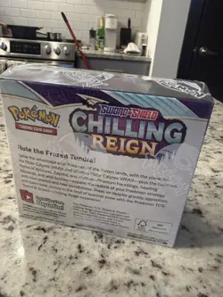 Pokemon TCG Sword & Shield Chilling Reign Booster Box Factory Sealed NEW - Image 3