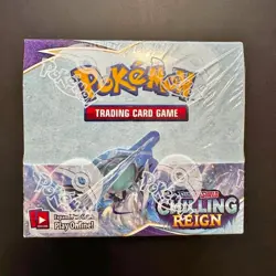Pokemon TCG Sword & Shield Chilling Reign Booster Box Factory Sealed NEW - Image 1