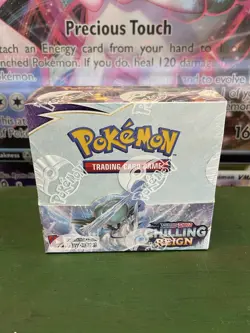 Pokemon TCG Sword & Shield Chilling Reign Booster Box Factory Sealed box - Image 1