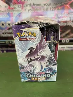 Pokemon TCG Sword & Shield Chilling Reign Booster Box Factory Sealed box - Image 2